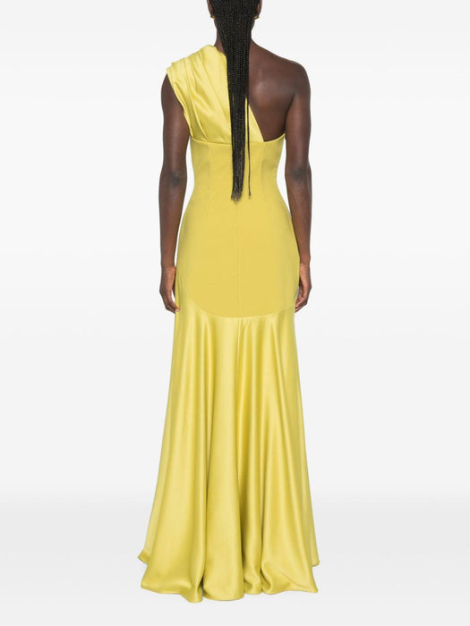 Gabriela Maxi Dres OS48013 CHARTREUSE #318 SOLACE LONDON 
