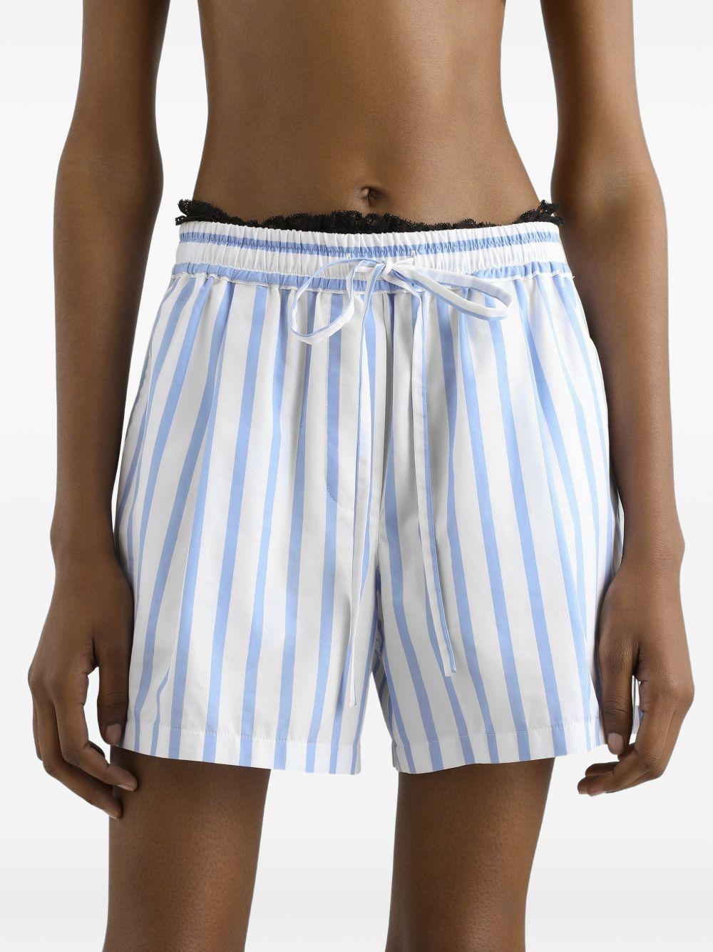 Striped poplin shorts FTDJHT FR52WS8051 DOLCE & GABBANA 