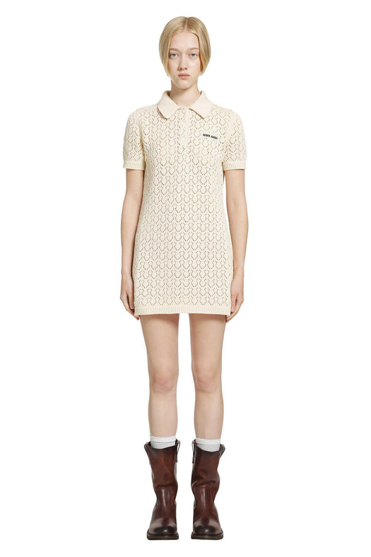 Polo mini dress MMA939 S OOO 191AF0304 MIU MIU 