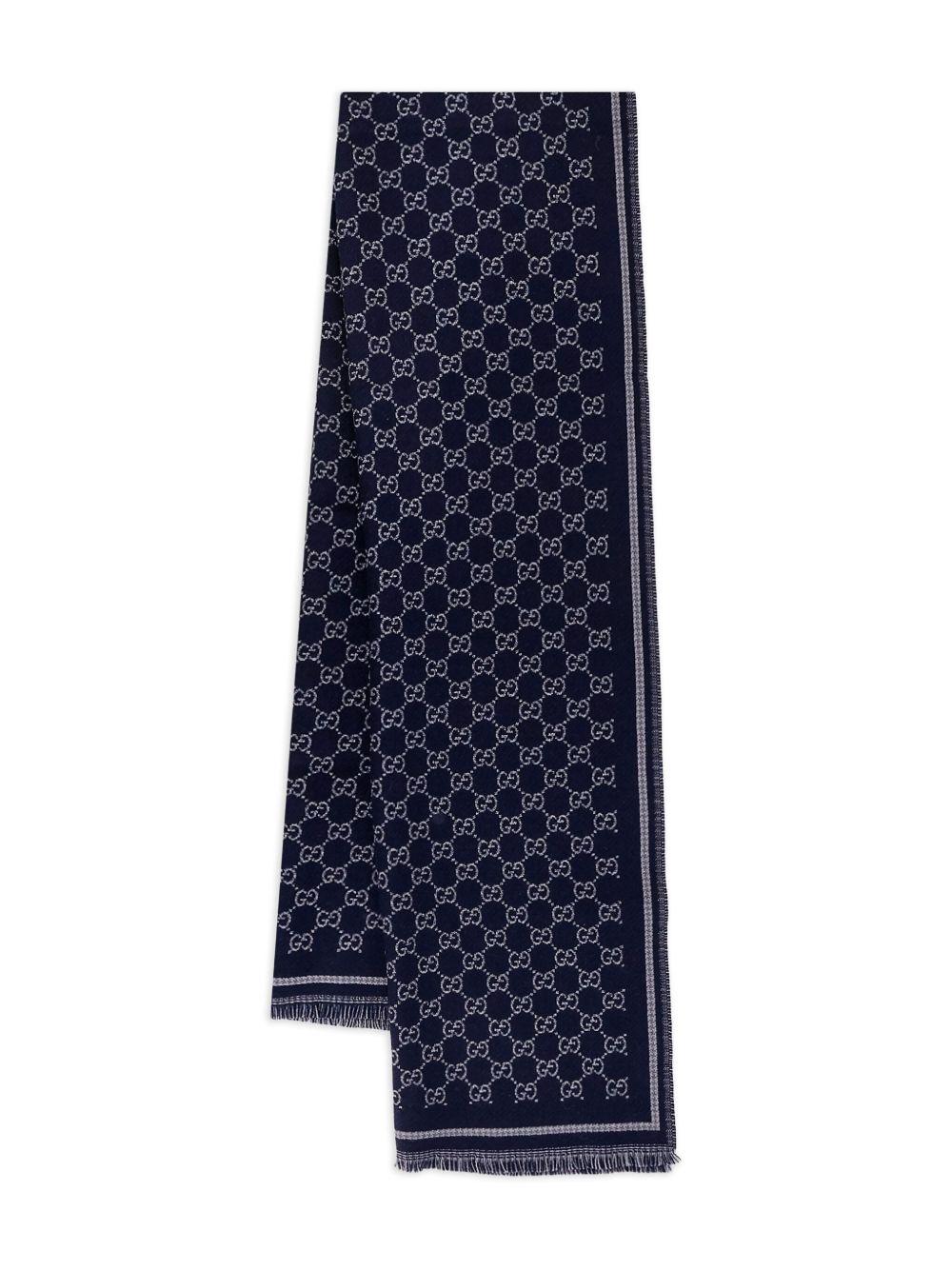 GG-pattern wool scarf 836264 4G3861468 GUCCI 