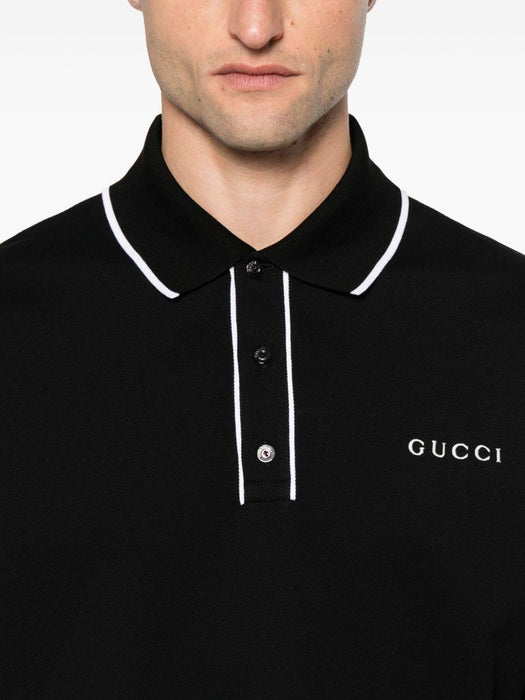 tipped-collar polo shirt 806250 XJHHO1043 GUCCI 