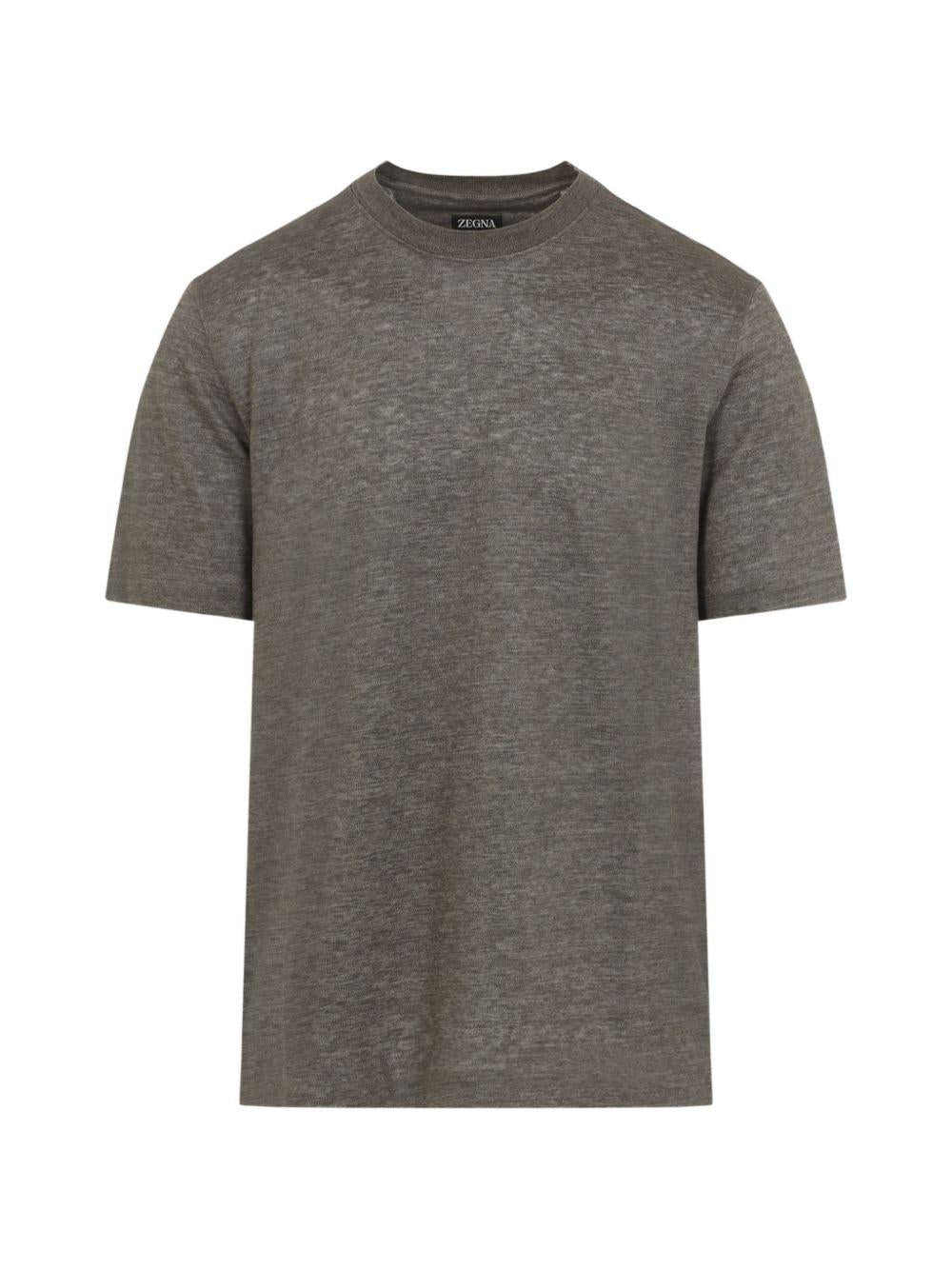 Oasi Crewneck T-Shirt UH352A3 H776N07 ZEGNA 