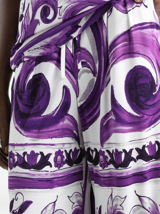 graphic-print trousers FTDBQT FS8C0IP3TN DOLCE & GABBANA 