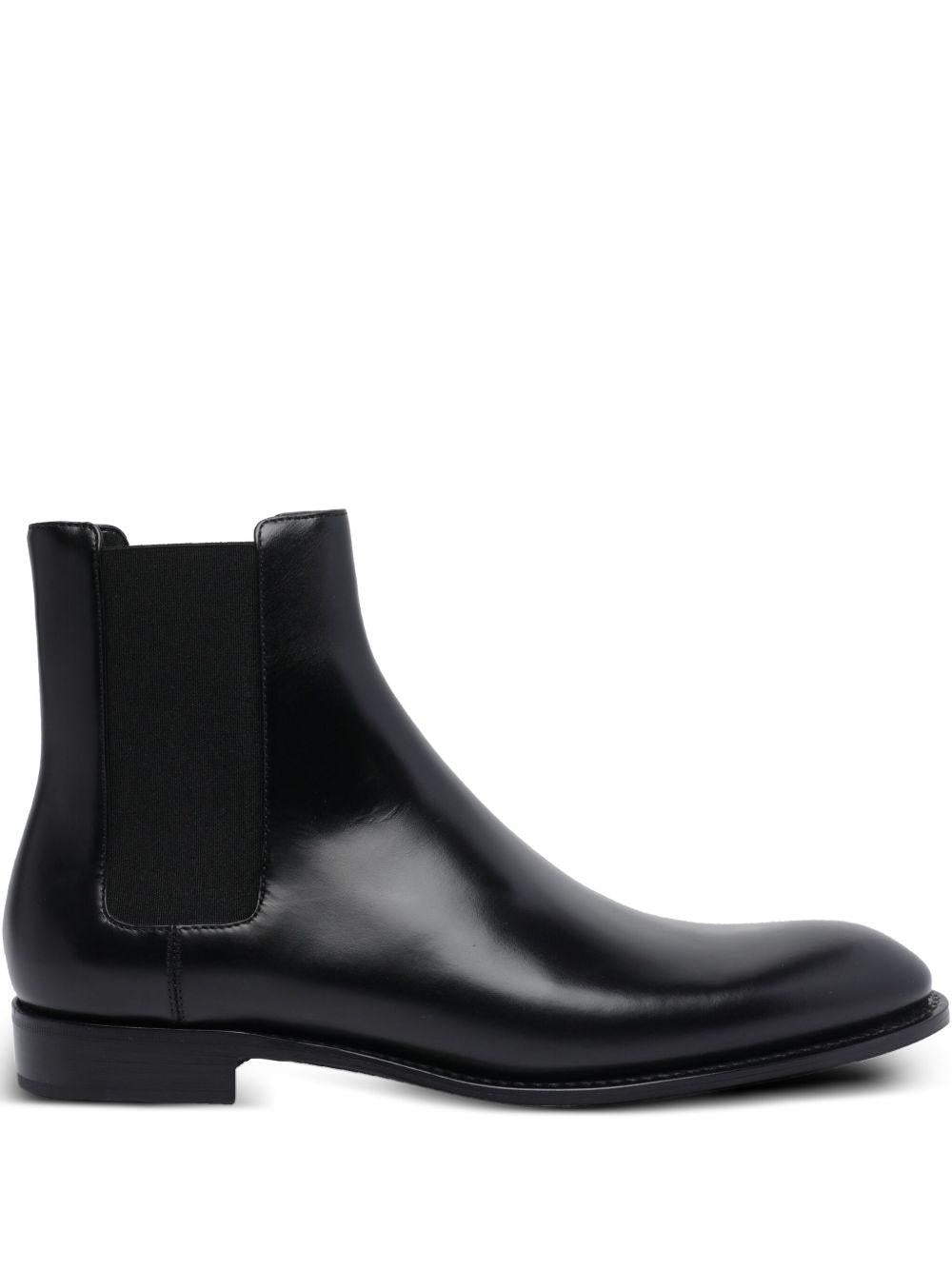 25mm Adrien round-toe slip-on boots 837991 AAE5G1000 SAINT LAURENT 