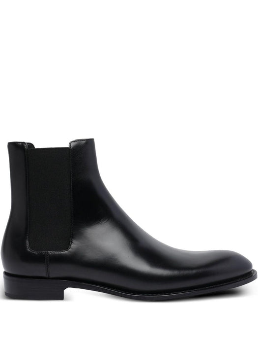 25mm Adrien round-toe slip-on boots 837991 AAE5G1000 SAINT LAURENT 