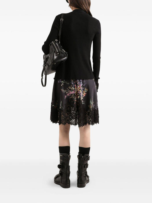 floral lace mini dress F60F7T IS101HN5XY DOLCE & GABBANA 