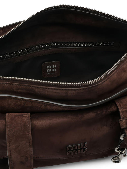 Utilitaire suede shopping bag 5BG335 V POO 2CSSF0003 MIU MIU 