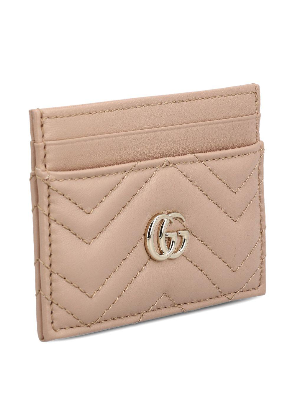 GG Marmont chevron card holder 443127 AAFAX5753 GUCCI 