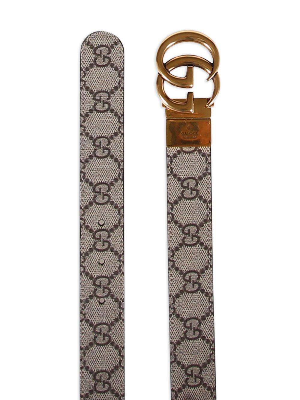 GG-monogram leather belt 659417 92TIC9769 GUCCI 