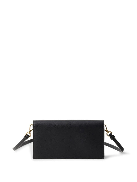 triangle-logo leather mini bag 1NF059 2DB3F0002 PRADA 