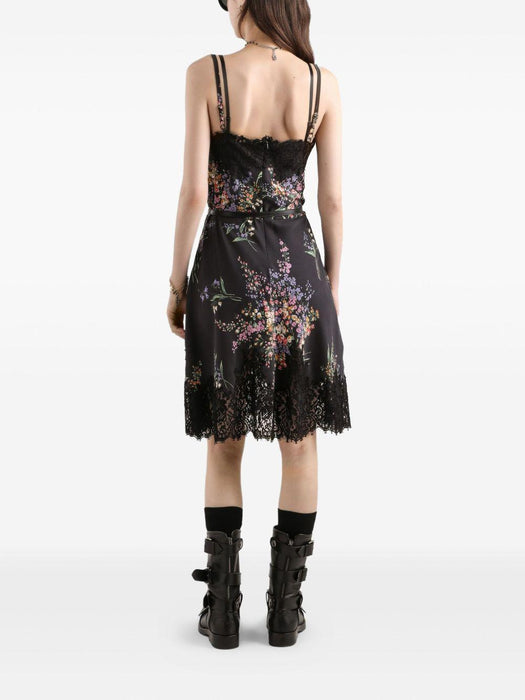 floral lace mini dress F60F7T IS101HN5XY DOLCE & GABBANA 