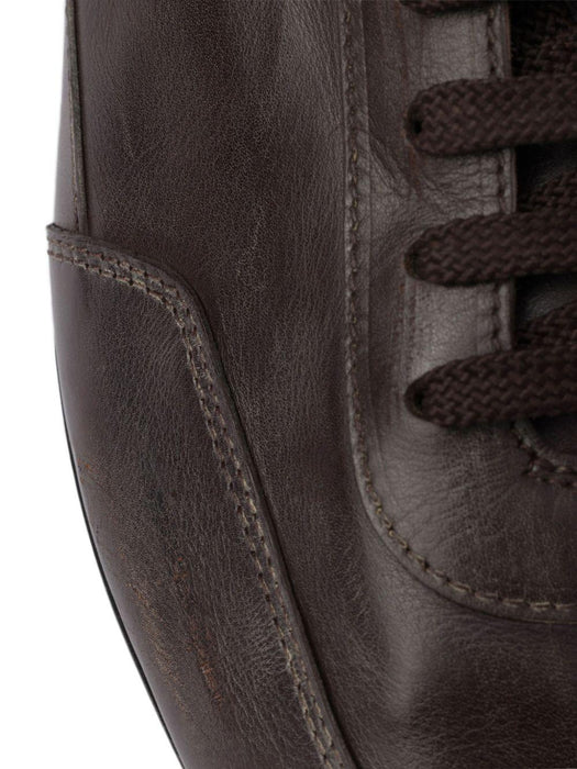 Collapse leather lace-up sneakers 2EG479 F G001 7V6F0003 PRADA 