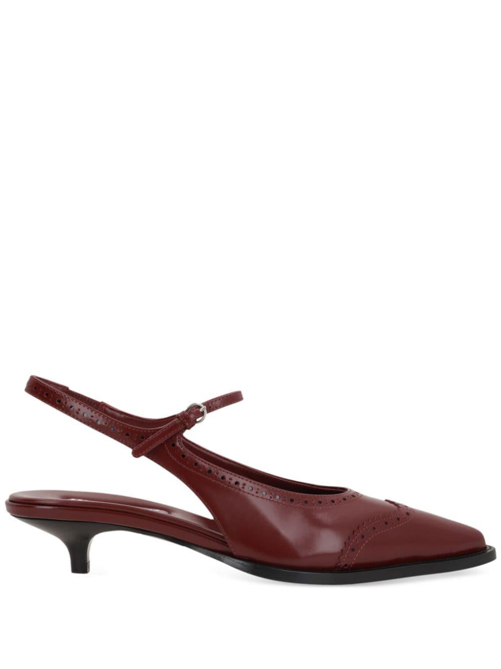 35mm slingback brogue pumps 5I308E F 035 055F0Y03 MIU MIU 