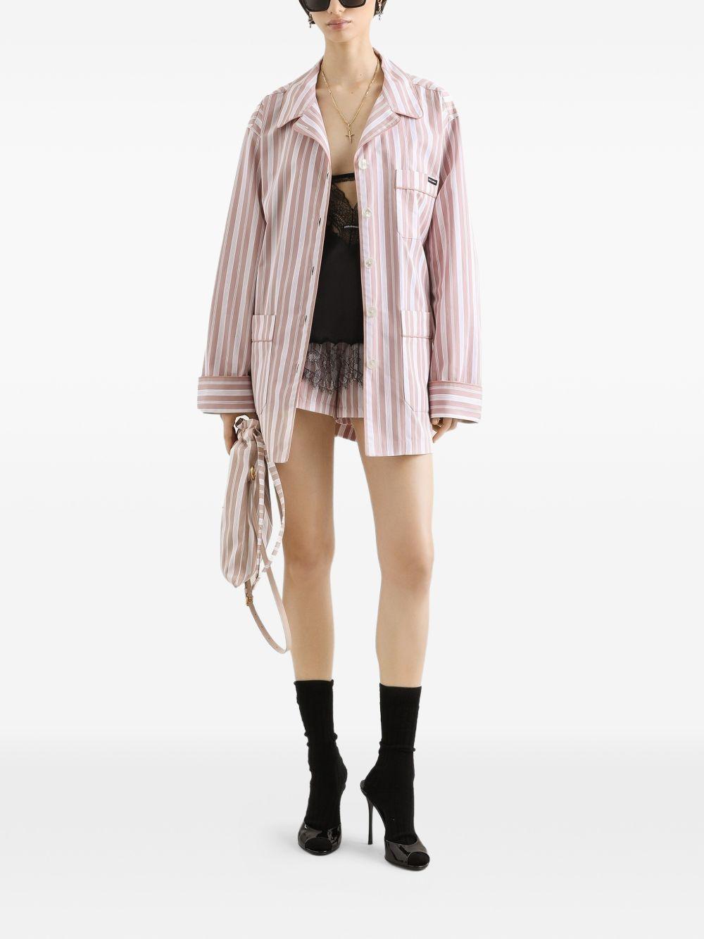 Silk Satin Top F7BN5T FU1AUN0000 DOLCE & GABBANA 