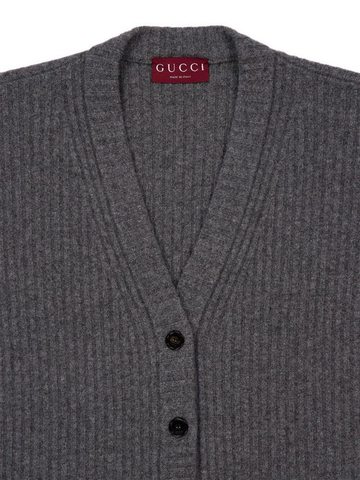 V-neck buttoned cardigan 835979 XKEX61073 GUCCI 