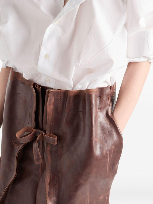 poplin button-fastening shirt P480I S OOO 1XV2F0009 PRADA 