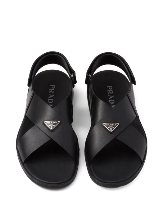 cross-strap sandals 2X3121 F G000 3LEMF0002 PRADA 
