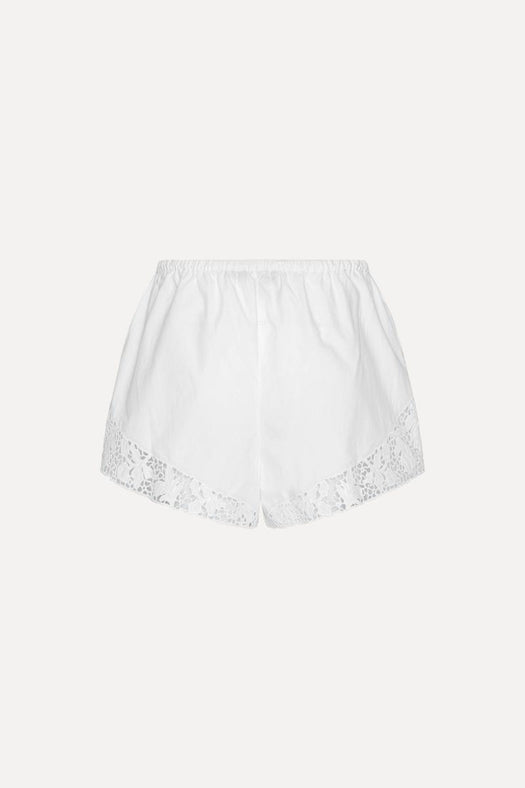 Drawstring Shorts Bright White 116281400  ROTATE 