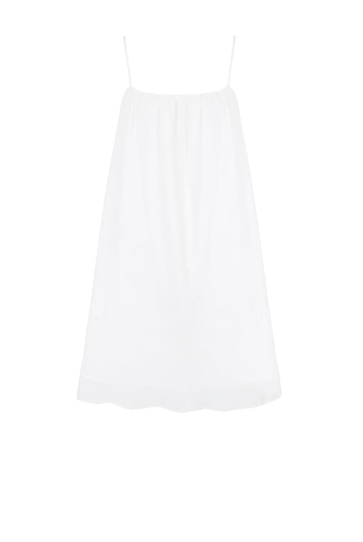 Mini beach dress 25HSAT28 WHT-WHT HEIDI KLEIN 