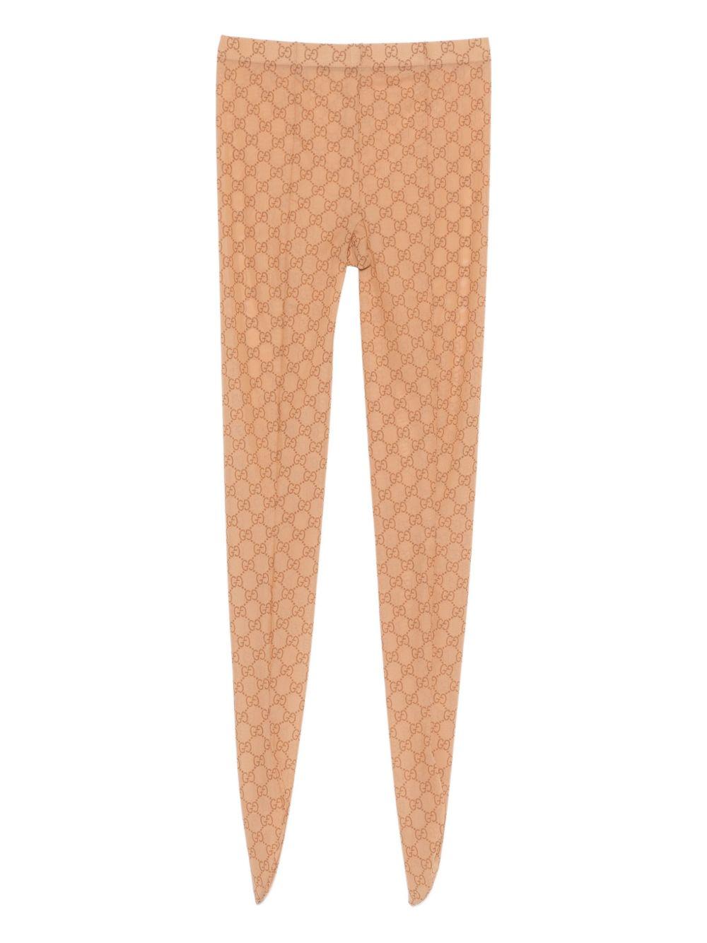 logo-print tights 849720 3GAN99700 GUCCI 