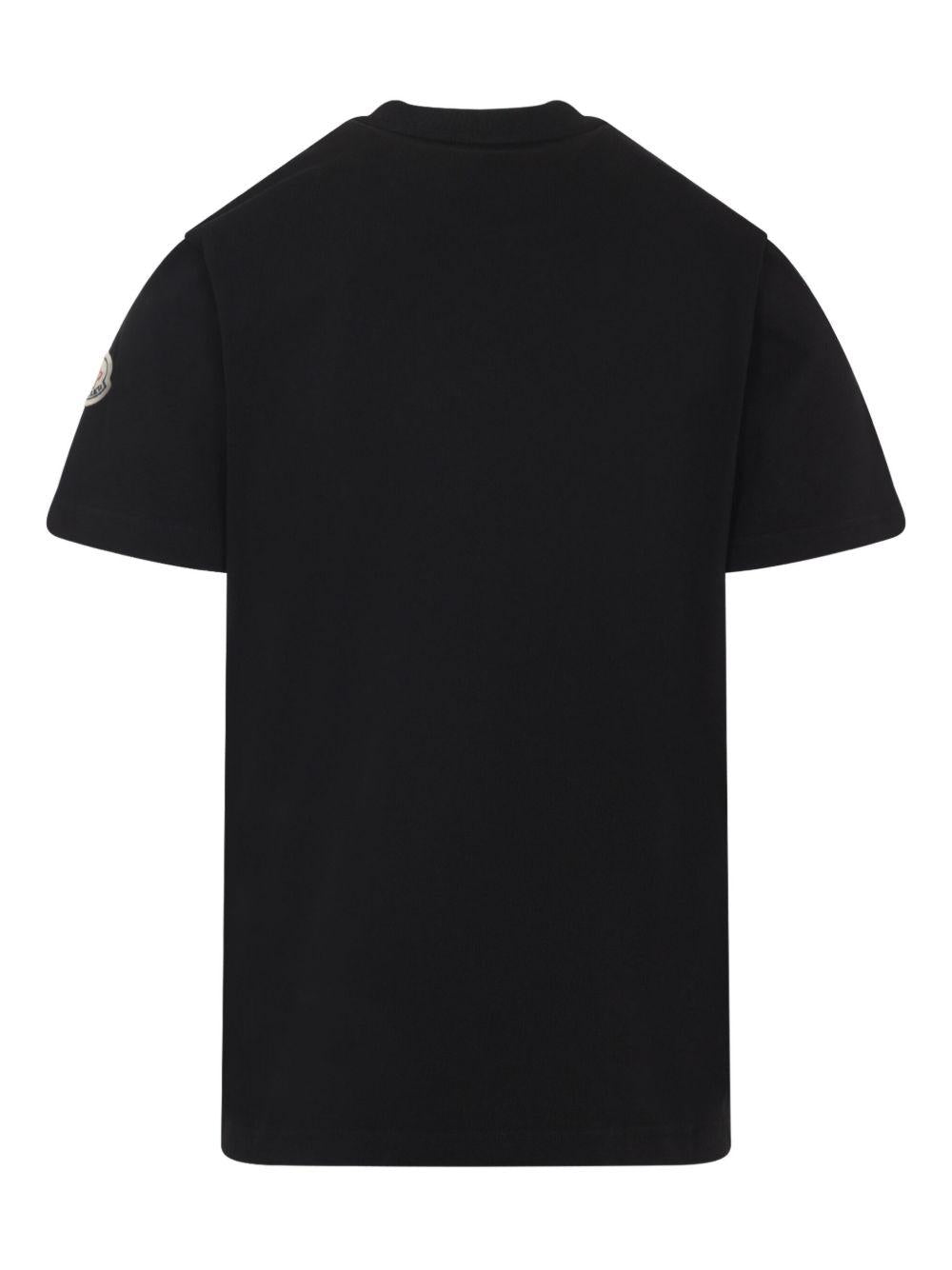 logo-patch cotton T-shirt K20918C00057 89AZ9999 MONCLER 