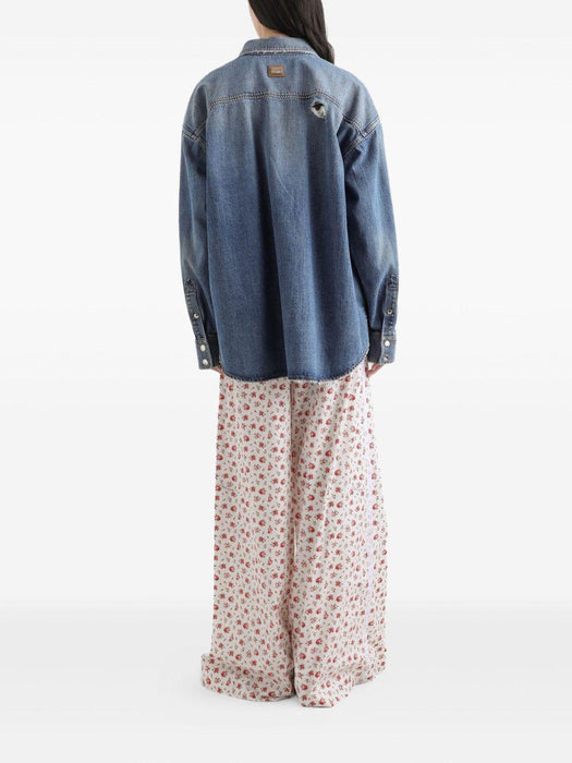 floral-print drawstring trousers FTDCOT HS5UBHA5XJ DOLCE & GABBANA 