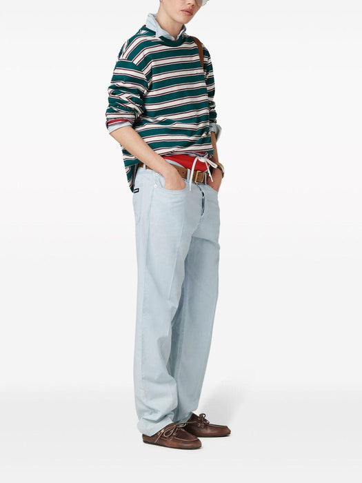mid-rise straight-leg jeans GWP520 S OOO 14UTF0076 MIU MIU 