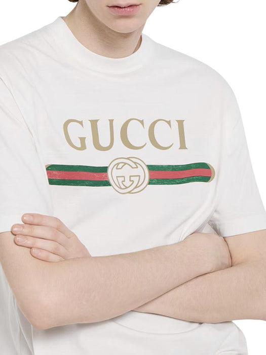 Printed silk blend jersey T-shirt 864626 XJHUF 9280 GUCCI 