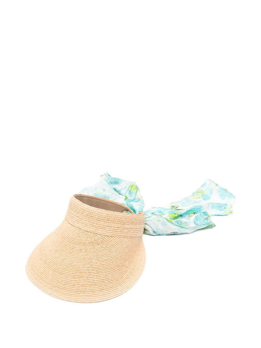 The Chloé visor in raffia 26UHV01RAS 91J CHLOÉ 