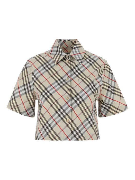 check-pattern short-sleeves shirt 8110951 C3130 BURBERRY 