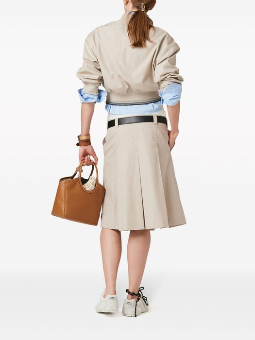 pleated gabardine skirt MG2232 S OOO 12NSF0A08 MIU MIU 