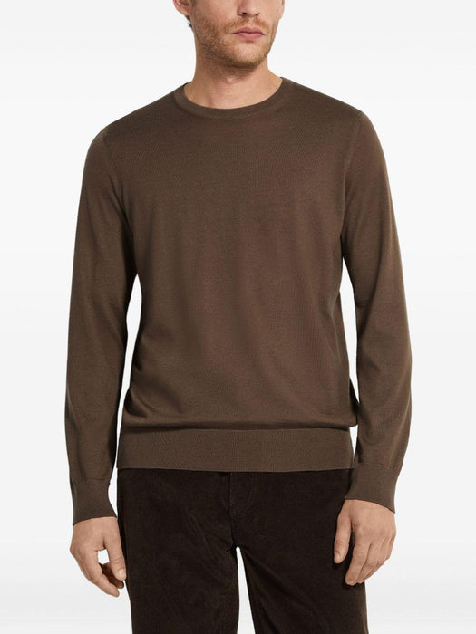 mélange crew-neck sweater UGJ00A2 110M96 ZEGNA 