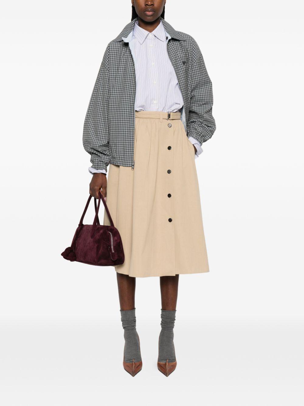 striped buttoned shirt P493IR S OOO 18RGF0S4M PRADA 