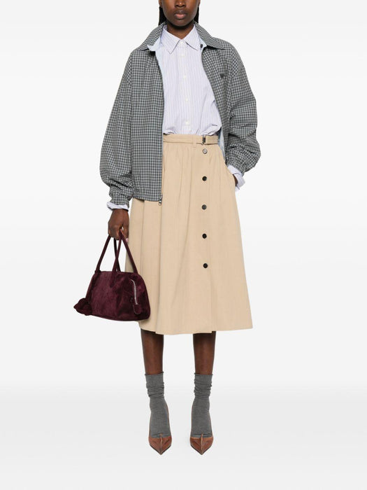 striped buttoned shirt P493IR S OOO 18RGF0S4M PRADA 