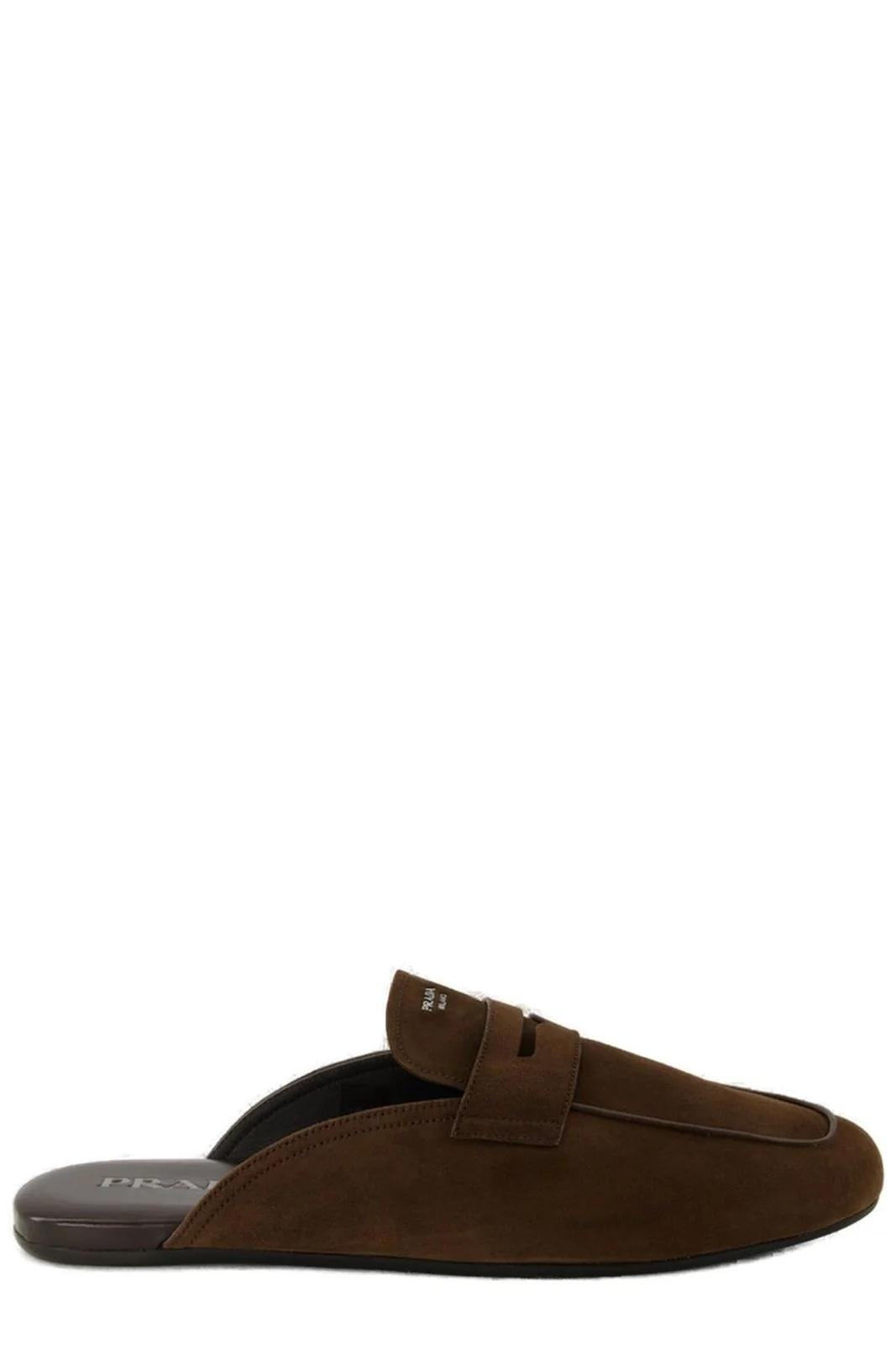 Prada Logo-Detailed Slip-On Mules 2DG159 F G012 7V6F0003 PRADA 