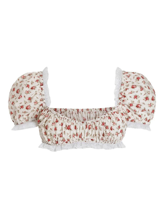 floral-print cropped top F7BG2T HS5UBHA5XJ DOLCE & GABBANA 