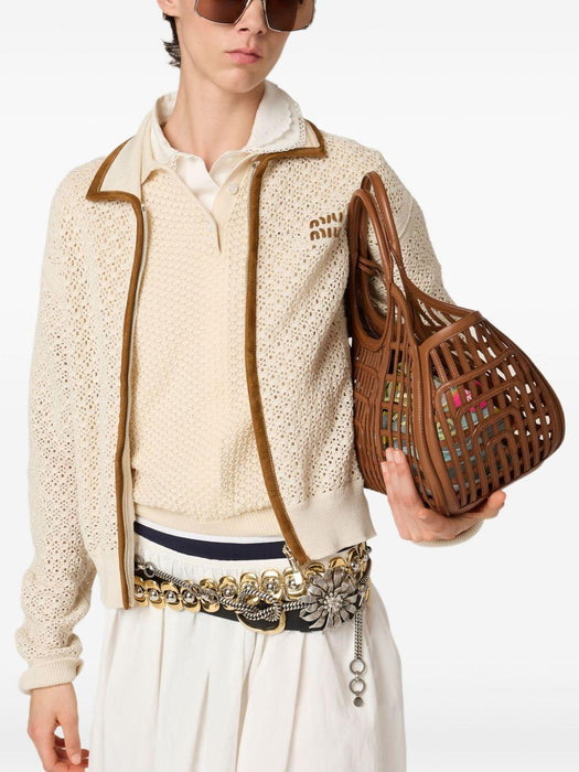 cotton polo shirt MMLB28 S OOO 17NLF0018 MIU MIU 