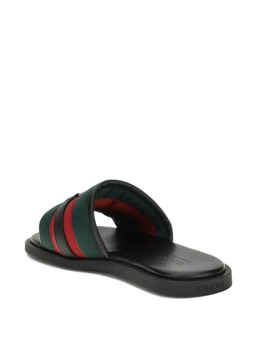 Interlocking G web-stripe sandals 835091 HAAHH8449 GUCCI 