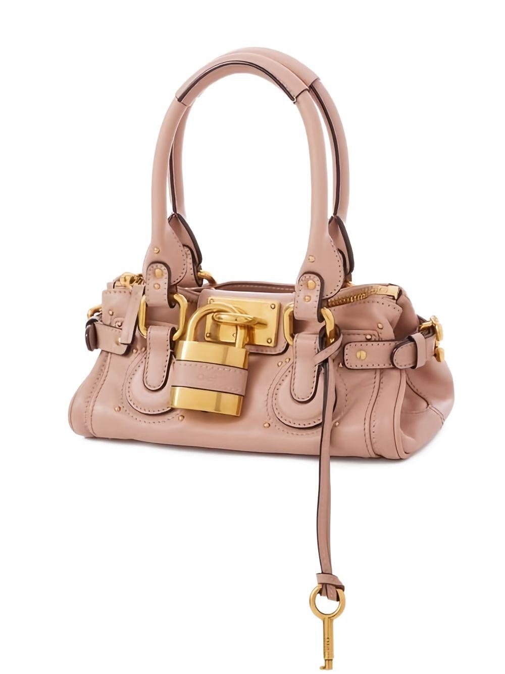 small Paddington leather tote bag 26SS805P75 6I4 CHLOÉ 