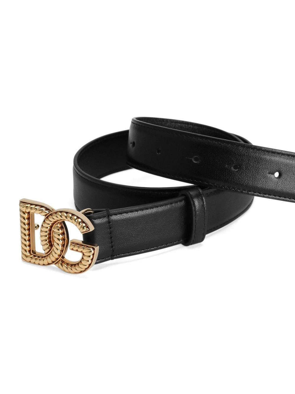 logo-plaque leather belt BE1663 AV95680999 DOLCE & GABBANA 