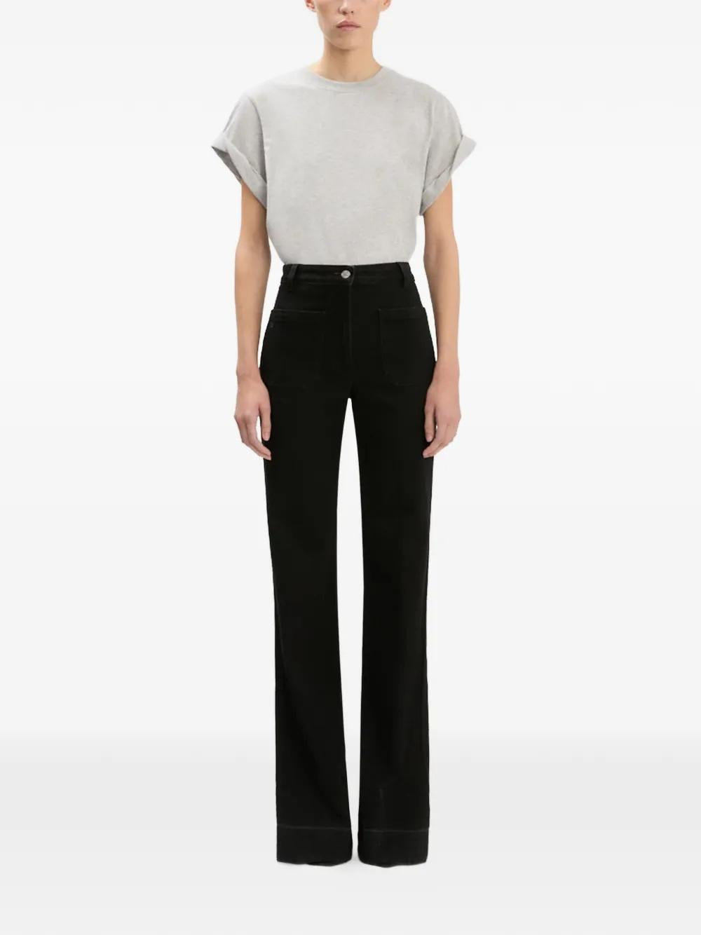 Alina patch-pocket jeans 1226DJE007252I - R 6763 VICTORIA BECKHAM 