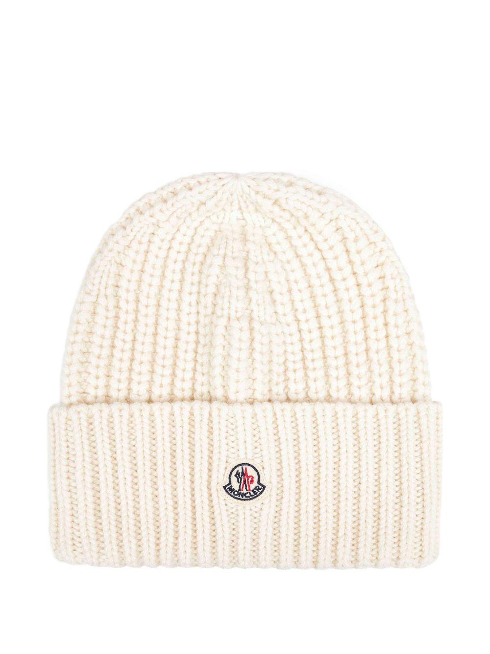 ribbed logo-patch beanie K20933B00035 M4281034 MONCLER 