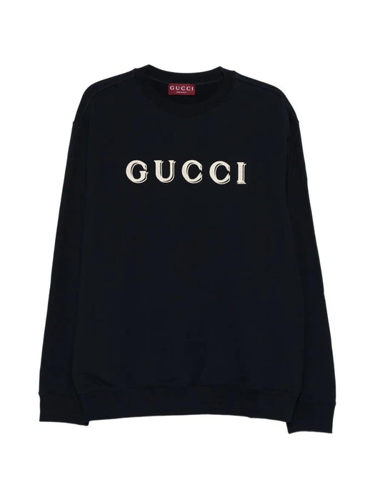 Cotton jersey sweatshirt with embroidery 854224 XJHNA4794 GUCCI 
