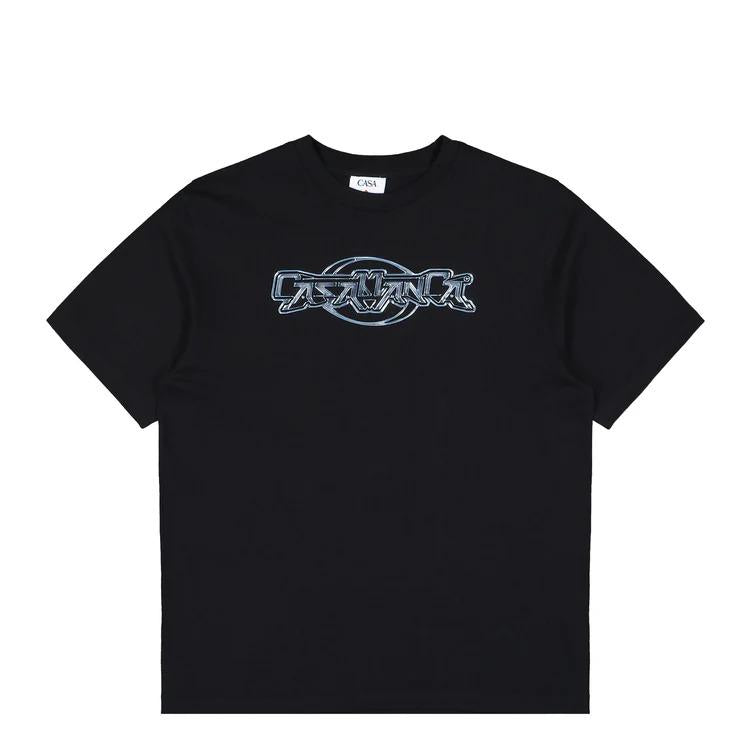 Chrome Oversized Short Sleeve T-Shirt M-AW25-JTS-044-03 CASA CHROME CASABLANCA 
