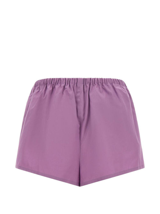 button applique cotton shorts P235K S OOO 1XV2F0014 PRADA 
