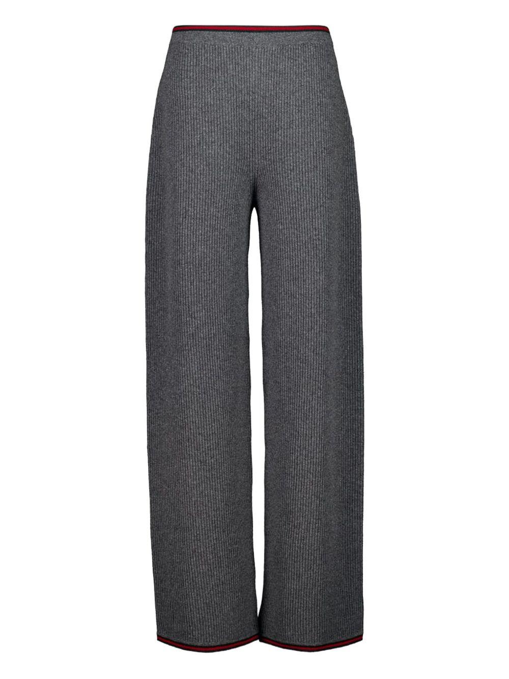 felted knit straight trousers 835985 XKEVL1073 GUCCI 
