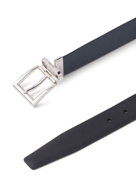 reversible leather belt 2CC004 053F0RD7 PRADA 