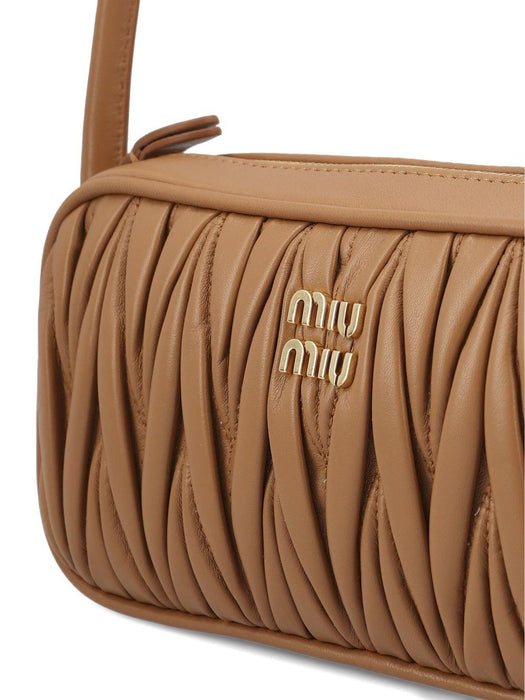 quilted-leather shoulder bag 5NE024 AFPPF098L MIU MIU 