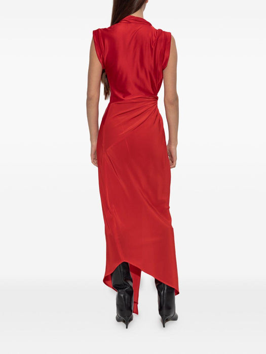 knot detail maxi dress 1126WDR006893A 9631 VICTORIA BECKHAM 