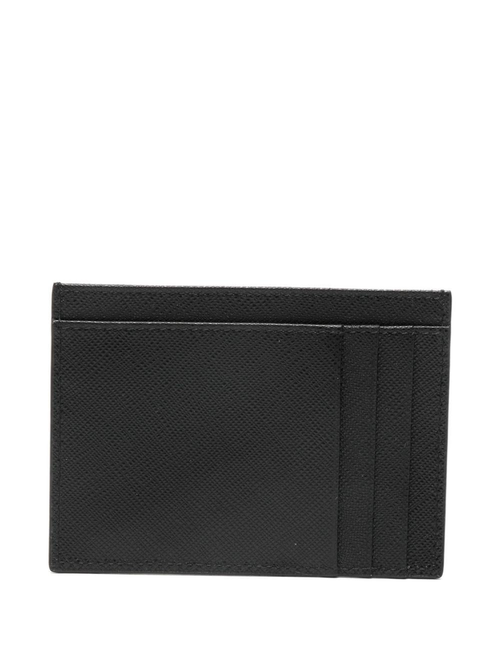 Black Leather Card Holder 2MC130 QHHF0002 PRADA 
